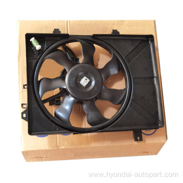 25380-1C160 Radiator And Fan for KIA